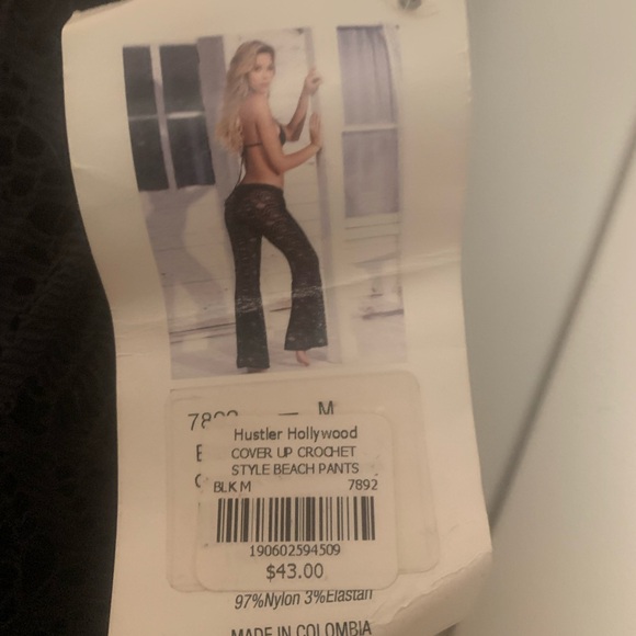 Lace print cover up pants - Picture 6 of 7